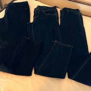 3 pair of SO  Juniors Size 11 Jeans